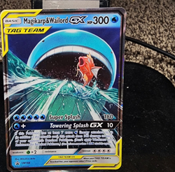 Pokemon Magikarp & Wailord GX TAG TEAM Promo Holo Card SM166 300HP 180Atk - Image 1