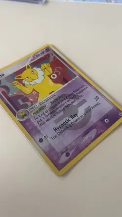 Pokemon Hypno FireRed & LeafGreen Rare Reverse Holo 80 HP Card 25/112 2004 - Image 3