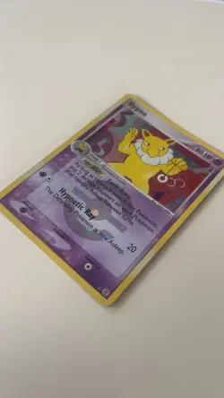 Pokemon Hypno FireRed & LeafGreen Rare Reverse Holo 80 HP Card 25/112 2004 - Image 4