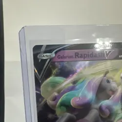 Galarian Rapidash V SWSH111 SWSH: Sword & Shield Promo Cards Holo - Image 2