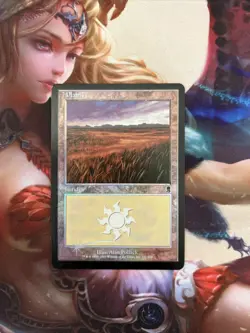 MTG FOIL Plains (#331) – Odyssey Magic Card # 331 LP - Image 1