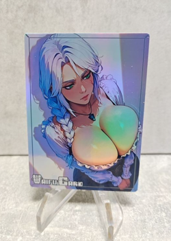 Ciri Trading Card Waifu Goddess Story Anime Girl holo Karte Manga Full Art - Image 1