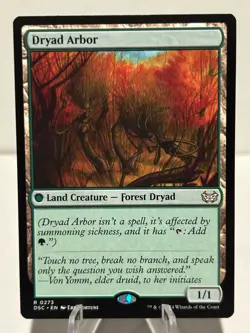 Dryad Arbor 273 R Commander: Duskmourn: House of Horror NM MTG - Image 1