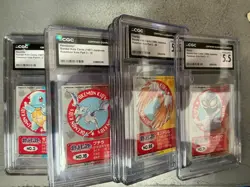 Lot of (10) Vintage Pokemon 1996 + 1997 CGC Cards - Image 1