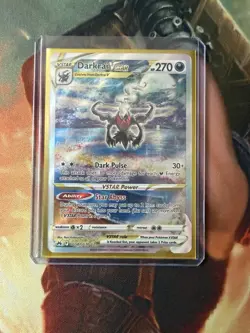 Darkrai VSTAR GG50/GG70 SWSH Crown Zenith Ultra Rare Holo Full Art Ability Card - Image 1
