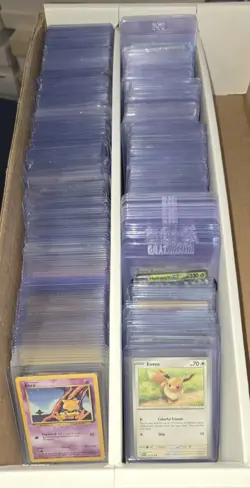 Huge Collection Bulk Lot of 427 Pokemon Cards Mixed Lot!! New And Old!!! - Image 1
