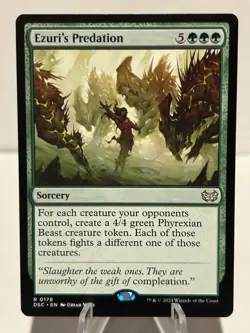 Ezuri's Predation 178 R Commander: Duskmourn: House of Horror NM MTG - Image 1