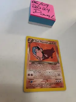 Dark Magcargo 18/105 Rare Pokemon Card LP - ENG - Image 1