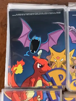 1999 Pokemon TV Animation Series 1 Complete 9 card Puzzle Set (Ex to NM) - Image 2