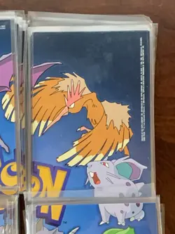 1999 Pokemon TV Animation Series 1 Complete 9 card Puzzle Set (Ex to NM) - Image 4