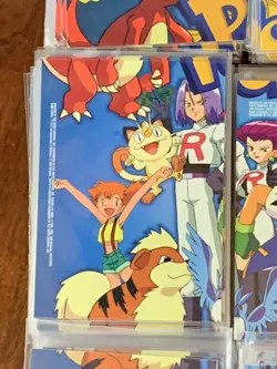 1999 Pokemon TV Animation Series 1 Complete 9 card Puzzle Set (Ex to NM) - Image 5