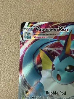 Vaporeon Vmax 30/203 Evolving Skies NM Full Art Ultra Rare Pokemon Card - Image 2