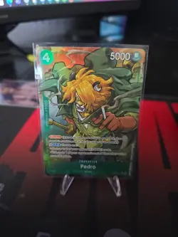 Pedro OP08-030 Alt Art Two Legends One Piece Card Game - Image 1