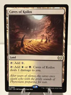 Caves of Koilos 268 R Commander: Duskmourn: House of Horror Normal NM MTG - Image 1
