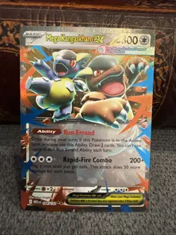 Pokemon TCG Mega Evolutions Mega Kangaskhan EX Card #104/132 Near Mint Condition - Image 1