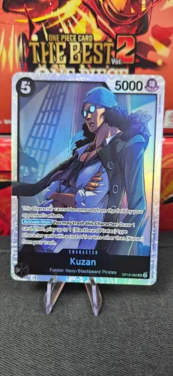One Piece Card Game TCG Kuzan OP10-082 SR Royal Blood - Image 1