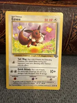 Pokemon Eevee TCG Jungle Card 51/64 - Image 1