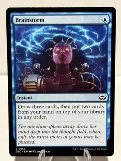 Brainstorm 113 C Commander: Duskmourn: House of Horror NM MTG - Image 1