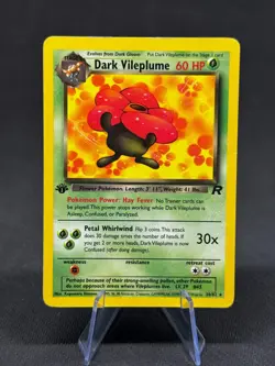 Dark Vileplume - 30/82 - Pokemon Team Rocket Unlimited Rare Card WOTC NM - Image 1