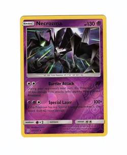 Necrozma 101/236 Sm-Unified Minds Reverse Holo Rare - Pokemon Card LP - Image 1