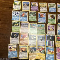 vintage pokemon cards estate lot 50 Cards - Image 2