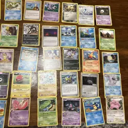 vintage pokemon cards estate lot 50 Cards - Image 3