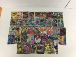 Job Lot of Basic, Rare, VMAX and EX Pokemon Cards, Mixed Condition (R5) - Image 2