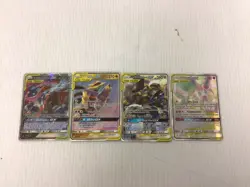 Four lot of Tag Team Pokemon Cards, Condition showed on Pictures (R5) - Image 1