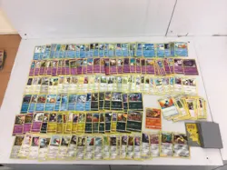 Job Lot of Pokemon Cards / sleeves and Tin, Mixed Condition (R8) - Image 3