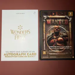 Wonders Of The First CCG - Promo Card (April 2026 PSA Magazine) - Autograph Code - Image 1