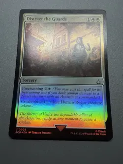 Distract the Guards Foil U 0003 Assassin's Creed MTG ACR NM/M - Image 1
