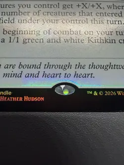 Kinbinding P 0407 Foil Promo Lorwyn Eclipsed ECL MTG NM/M - Image 3