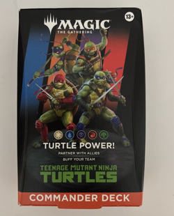 Magic The Gathering Commander Deck "Turtle Power" Teenage Mutant Ninja Turtles - Image 1