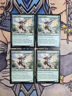 4x Dragon Sniper - NM/M TDM Tarkir Dragonstorm MTG Magic - Image 1