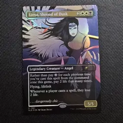 Liesa, Shroud of Dusk (Rainbow Foil) Secret Lair Drop Foil - Image 1