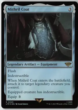 Mithril Coat (245) Foil - The Lord of the Rings: Tales of Middle-earth (LTR) NM - Image 1