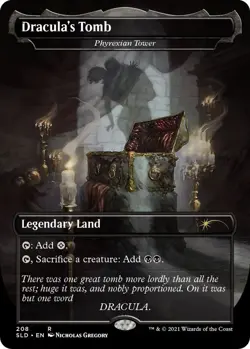 Dracula's Tomb - Phyrexian Tower Secret Lair Drop Foil #208 - Image 1