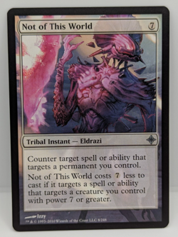 Not of This World Rise of the Eldrazi Regular LP MTG - Image 1