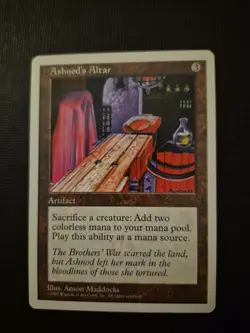 Ashnod's Altar MtG 5th Edition NM - Image 1