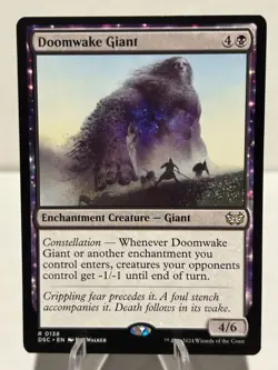 Doomwake Giant 138 R Commander: Duskmourn: House of Horror NM MTG - Image 1