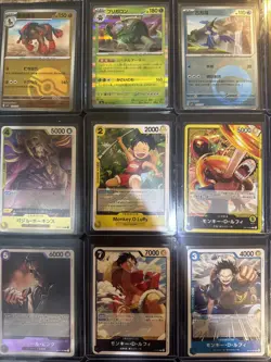 MASSIVE ONE PIECE/POKEMON LOT! 87 TOP LOADERS! 800+CARDS! SEVERAL MONKEY CARDS! - Image 4