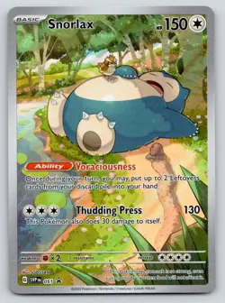 Snorlax 051 Holo Promo Scarlet & Violet Promo Pokemon Holo Near Mint - Image 1
