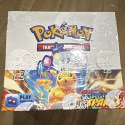 Pokemon Scarlet & Violet Surging Sparks Booster Box English 2024 Sealed - Image 1