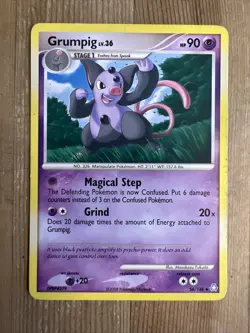 Grumpig - 56/146 - Uncommon PL/MP, English Pokemon Legends Awakened - Image 1
