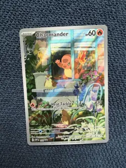 Pokemon TCG Obsidian Flames Charmander #044 SVP Black Star Promo - Image 2