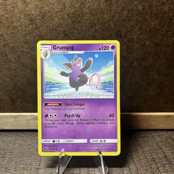 Grumpig 42/111 Uncommon | Crimson Invasion | Pokemon Card - Image 1