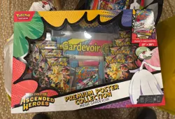 Pokemon Ascended Heroes 🔥 Gardevoir Premium Poster Collection ✅ New & Sealed - Image 1