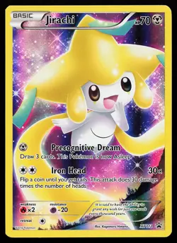 Jirachi XY112 Holo Full Art XY Promo Pokemon Card - Image 1