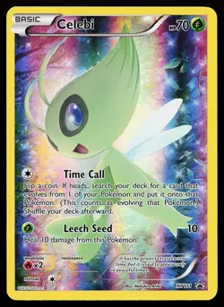 Celebi XY111 Holo Full Art XY Promo Pokemon Card - Image 1