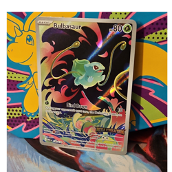 Pokemon Bulbasaur 133/132 Mega Evolution Illustration Rare Full Art ​ME Stamped - Image 1